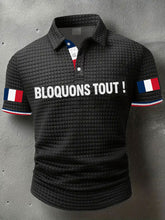Chemise à imprimé Bloquons tout Homme